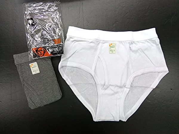 40033 TE Men's  Brief (White | Grey |Black)